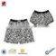 black and white couple beach shorts
