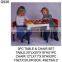 3-tier plastic toy storage organizer with 12-storage bins
