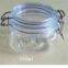 500ml plastic transparent sealed jar from China