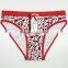 outsanding blue green geo cotton brief panties/yje wholesale plus size sexy cotton breathable underwea panties/mulit color