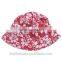 China 100 cotton baby baby flat caps sun bonnet
