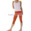 95% cotton 5% spandex custom activewear women workout tank top