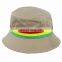 China Factory OEM New Fashion Womens Girls Rainbow Summer Boonie Beach Outdoor Sunscreen Bucket Hat