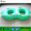 High quality thick 8 shaped double inflatable swim ring inflatable water ski ring for 2 people