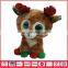 Direct Manufacturer Plush christmas deer figurines outdoor For kids
