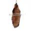 Fashion Big Size Genuine Red Fox Tail Keychain Fur Tassel Bag Tag Charm Keyring