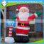 HI CE standard say hello giant inflatable santa claus with gift