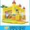 Flower inflatable castle combo with slide