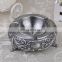 Zinc Alloy high quality round shape metal craft home decoration gifts ashtray