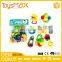  China Import Toys Plastic Multicolor Baby Rattle And Teether