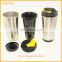Promotional 16oz Double Wall Stainless Steel Coffee Mug With Lid