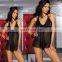 Beautyslove sexy hot sleepwear black lace bowknot Halter nightwear Sexy Babydoll
