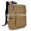 Fresh preppy style canvas backpack