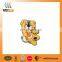 tiger Shaped Lapel Pin soft enamel