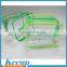 Mini PVC Barrel cosmetic Bag travel wash bag with zipper