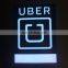 Uber, 20x20cm Uber EL Backlight, NE UBER EL Panel + 12V Wireless remote+ Free Shipping NEW UBER NEW LYFT