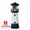 Solar lighthouse SOLAR POWERED LIGHTHOUSE GARDEN LIGHTHOUSE ORNAMENT WITH ROTATING LED