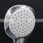 High quality square chrome plated abs plastic rain shower head