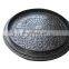 EN124 E600 ductile iron square anti-settling vented self-locking smart manhole cover