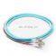 custom various type LC/SC/FC/ST/LSH/UPC OM4 Multimode Fiber Optic Pigtail