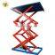 7LSJG Shandong SevenLift stationary heavy duty table scissor lifter table