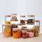 Borosilicate Glass Airtight Canister With Bamboo Lid And Silicone Sealing Ring Storage Jar For Candy Tea Cookie Nuts Cereal