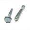 Superior quality wood screw zinc plate head China Handan  DIN HEX HEAD WOOD SCREW