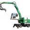 china 26 ton 1.0cbm Hydraulic Tyre Grapple Excavator Grab wood machine