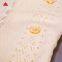100% Acrylic Floral Border Baby Shawl and Blanket Safe and Healthy