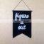 Fabric Banner Felt Hanging Pennant Flag Wall Art Custom