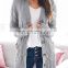 Hot Casual Solid Color Twist Button Jacket Cardigan Sweater For Women