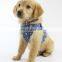 Best Selling Warm Soft XXL Denim Dog Harness Vest For Small Medium Dogs