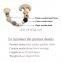 Beach Animal Wooden Pacifier Chain Teething Toy For Babies