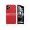 Smooth Paint Suede Clothes Liquid Silicon TPI Silicone Case Cover for iPhone 11 Pro Max