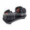 Factory Price Home Body Exercise Adjustable Plastic Dip Dumbbell Set