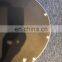 gold color antique plastic frame mirror for supper market supply