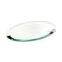 Oval Glass Mirror Wedding Party Table Decorations Centerpieces - 4 PCS