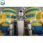 New Arrival Art Dia8m inflatable sea mink bouncer/animal jumping fun city