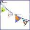 Navy Style Kids Bed Room Cotton Flag Bunting Home Deco PL026