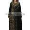 Black Jilbab Long Sleeve Abaya Style Muslim Women LONG Dress