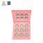 Makeup set eyeshadow palette cardboard eyeshadow palette wholesale empty eyeshadow palette 9 colors