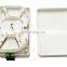 2 Cores FTTH Fiber Optic Face Box Fiber Face Plate Panel Terminal Box Faceplate Fiber Outlet