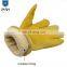 HANDLANDY Winter Deerskin Insulated Heavy Duty Lined Driver Sheepskin Driving Yellow Split Men Cheap Leather Gloves