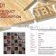 mother of pearl tiles twill pattern black red grey cyrstal mosaic