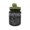 New Factory Custom ceramic canister stash matte black jar with lids