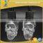 35ml clear color skull shape essential oil bottles with glass dropper