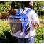 2021 Hot Selling Transparent Smart Patterned Portable Outdoor Bag Clear Dog Carrier Backpack Pet