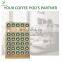 Bamboo Coffee Pod Holder Coffee 35  K-cups Pods Organizer Coffee Display Rack