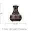 Innovative Air Humidifier 300ml Vase Wood BSCI Aromatherapy Automatic Electric Mist maker Ultrasonic difusores de aroma