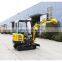 Customized bucket size 0.09m3-0.25m3 mini excavator hydraulic crawler